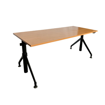 Steelcase Elektr. Höhenverstellbarer Schreibtisch Yoyo (Buche) 180x80