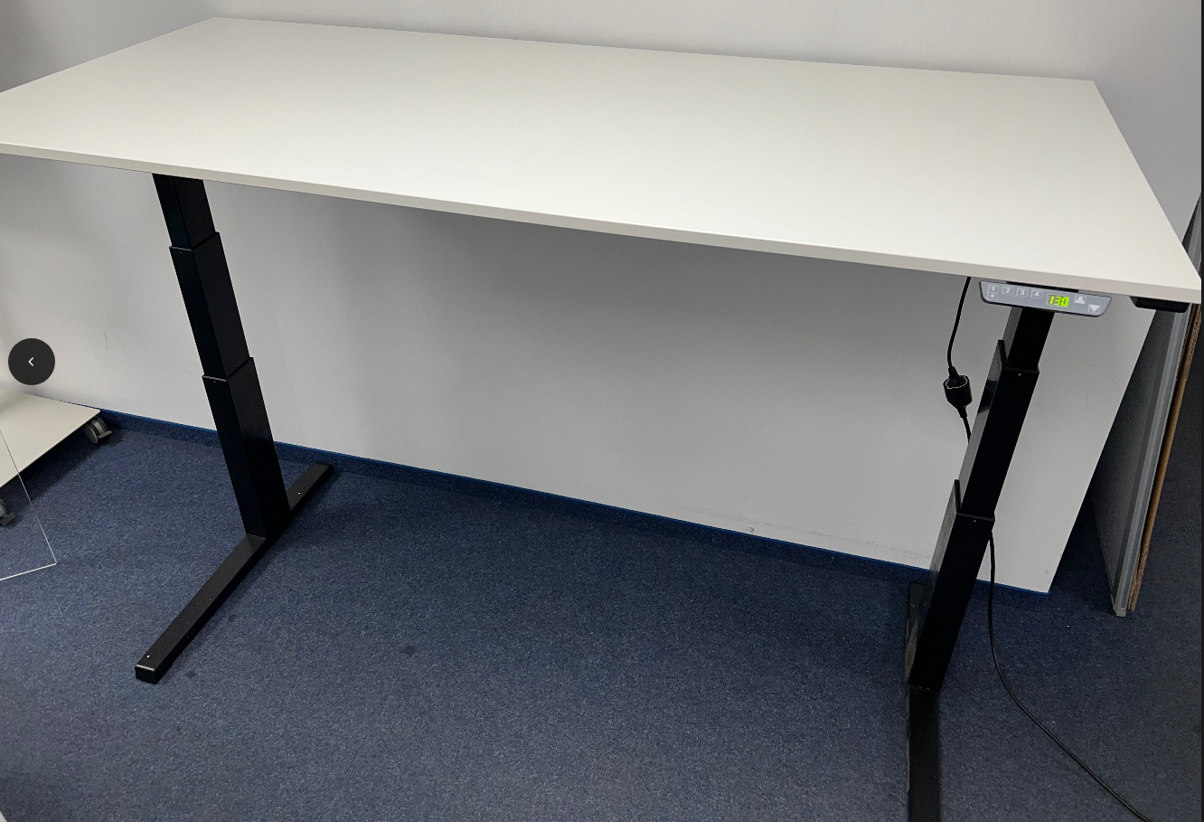 Auf Anfrage Sonderfarben Elektr. Höhenverstellbarer Schreibtisch ACTIVA 180x80