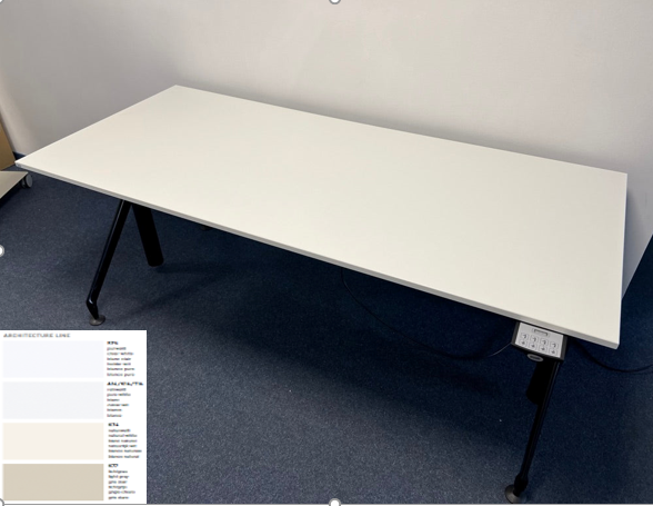 Auf Anfrage Sonderfarben Elektr. Höhenverstellbarer Schreibtisch Yoyo 180x80