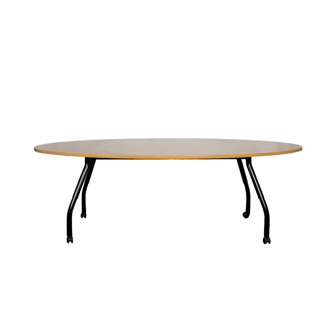 Steelcase Besprechungstisch Oval 1,80 Meter Buche